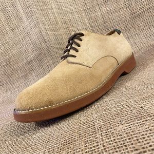 Oxford  Suede Leather Bass Dress Lace Up Shoes Size 9.5 D